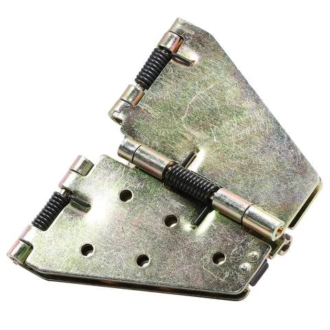 Nailed Down Heavy Duty Drop Leaf Table Hinges And Leaf Hardware Support Bracket With Spring Loaded Flap Top Design For Folding Tables Pack Of 8, steel hinge detail.