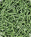 Bulk 4000 Count Wafer Head Screws 8 X 1-5/8 Coated Cement Fiber Backer Board Fasteners Kit For Drywall And Masonry Projects