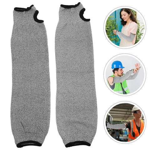 Grab These Lightweight Cut Resistant Forearm Sleeves For Men Durable Pe Anti Cut Arm Guards With Snug Elastic Fit That Holds Firm For Welding Gardening Or Shop Days.