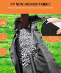 Tough As Nails Geotextile Fabric For Driveways And Erosion Control 6 Ft By 50 Ft 6 Oz Non-Woven PP Drainage Fabric with gravel