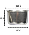 Espresso Maker Filter Basket Replacement for Mr Coffee Espresso Makers Fits ECM10 ECM2 ECM7 ECM8 ECM91 ECM11 ECM20 ECM160 NP And ECM20 23NP