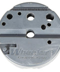 Universal Bench Block With Non Marring Urethane Construction For Pistols And Gunsmithing, dual sided with channels