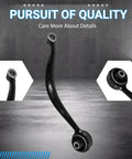 Fresh Front And Rear Control Arm Kit For BMW X3 F25 And X4 F26 featuring a durable control arm with bushings.