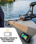 Next Gen Trolling Motor Featuring Dual Spectrum Chirp Sonar And A Rock Solid Spot Lock GPS for seamless fishing with Minn Kota fish finders.