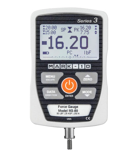 Slick Digital Force Gauge Delivering 50 Pound Capacity And Straightforward Usb Hookup For Tension Or Compression Tasks Featuring Two Thousand Hertz Sampling Speed And Hella Reliable Point Three Percent Accuracy In An Ultra Compact Build.