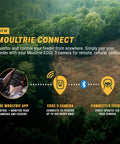 Edge 3 Cellular Trail Camera Bundle 2 Pack With 40MP HD Photos 1080p Low Glow Flash GPS Multi Carrier graphic showing connectivity.