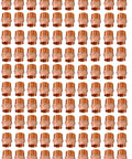100 Pack 1 Inch Copper Male NPT Adapter Lead Free Copper C X MIP Sweat To Sweat Fittings For Residential And Commercial Plumbing