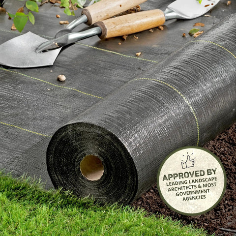 Heavy Duty Weed Barrier Fabric 6x200 Feet Ground Cover Mat For Greenhouses Gardens Raised Beds And Outdoor Landscaping