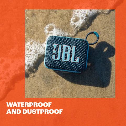 Go 4 Bluetooth Speaker Tiny But Mighty Ultra Portable Waterproof And Dustproof With Punchy Bass Pro Sound 7 Hour Battery Life