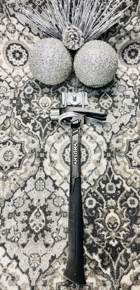 Lightweight Aluminum Scaffold Tool Holder And Hammer And Ratchet Hanger For Quick Access Two And A Half Inch Ring