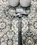 Two Pack Aluminum Silver Tool Holder And Hammer Holder For Carpentry Projects displayed with silver ornaments