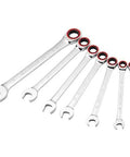 Powerbuilt 7-Piece Metric Ratcheting Wrench Set