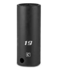 Capri Tools Single 3/8" Drive 19mm 6-Point Impact Socket