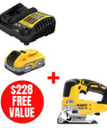 DeWalt Jigsaw DEW-DCBP520C-DCS334B