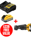DeWalt Reciprocating Saw DEW-DCBP520C-DCS384B