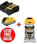 DeWalt Router DEW-DCBP520C-DCW600B