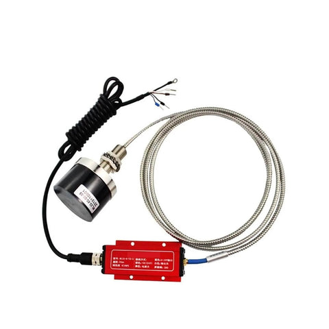 Non Contact 50mm Eddy Current Displacement Sensor For Precise Linear Positioning And Shaft Measurement, Stainless Steel Body