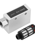 High Efficiency Vacuum Generator For Pneumatic Systems With Aluminum Alloy Body, 1mm Nozzle Diameter, Air Exhaust Valve