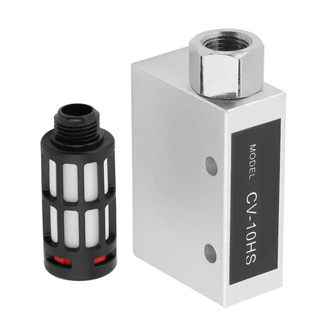 High Efficiency Vacuum Generator For Pneumatic Systems With Aluminum Alloy Body, 1mm Nozzle Diameter, model CV-10HS