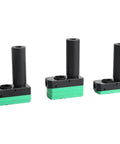 Three Mini Multi Stage Pneumatic Vacuum Generators with Energy Saving Design, showing compact and strong suction design from PBM series.