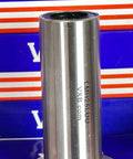 LMH25LUU 25mm Flanged Ball Bushing CNC Linear Motion Bearing 25x40x112mm on display with branding background.