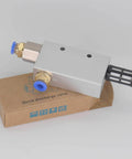 Pneumatic Vacuum Generator With Silencer For Industrial Automation And Robotics High Speed Aluminum Ejector on box