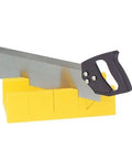 All-Source Plastic Miter Box & 14 In. Saw, 14"