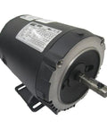 Three Phase General Purpose Open Drip Proof Motor 2 HP Workhorse 56HC Frame 230 460V AC 60 Hz 3510 Nameplate RPM front view