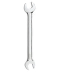Westward Single Open End Wrench with Satin Chrome Finish