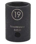 GEARWRENCH Single 1/2" Drive 23mm 6-Point Impact Socket