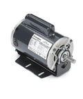 Capacitor-Start General Purpose Single-Phase Motor, 1 HP, 115/208-230V AC, 56 Frame, close-up view, 3450 RPM