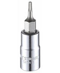 Westward Single 1/4" Drive T8 Torx Bit Socket