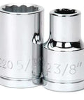 Rugged Williams 1/2" Drive 1/2" 6-Point Deep Impact Socket