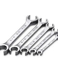 SK Professional Tools 5-Piece 6-Point Flare Nut Wrench Set