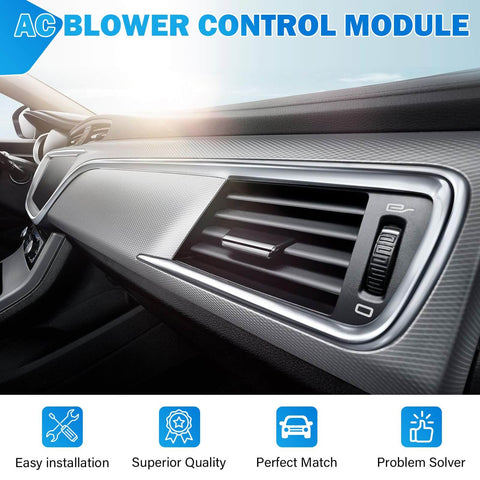 HVAC Blower Motor Resistor Replacement For Honda Accord Civic CR V Element Odyssey Pilot And Acura RDX TSX Compatible AC Blower Control Module Replacement Easy Install And Long Lasting Performance
