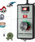 AC Motor Speed Controller 120V 15A Variable Speed Controller & Fan Speed Controller, Electronic Voltage Regulator, LED display