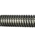 Close-up of ACME Threaded Rod 3/4 In-6 TPI Steel Black Oxide 36 In Long Grade 2 showing thread detail