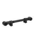 (2 Pack) 18.50"-21" Adjustable Torque Arm/Rod, Black, Rubber Bushings, for Truck Suspension