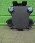Front view of air actuated disc caliper brake with 1200 inch pound torque, featuring T bracket mount and single unit design against green background.