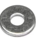Aluminum Rivet Backup Washers Five Thirty Second Inch Pack Of 100 shown in close-up view, displaying round metallic washer design.