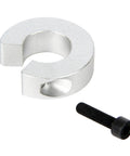Shaft Collar for SBR20 Linear Rail Stop, 20mm Bore 40mm OD 12mm Thickness Aluminum Alloy Anodized Clamp-On with M5 Set Screw