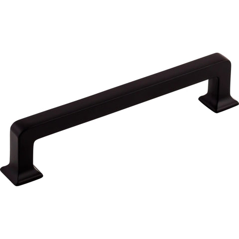 Ascendra 5-1/16 Inch Center To Center Cabinet Pull In Honey Bronze From The Transcend Series, solid metal handle