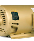 BALDOR EFM3218T Three Phase, F-2 Mount, Open Drip Proof, Foot Mounted Motor, 5 hp, steel frame, side view