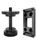 Ball Head Conversion Kit With Ball Head Mount And Arca Swiss Saddle Mount Exclusively For The Original Tripod, matte black aluminum