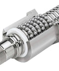 Ball Screw SFU1204, 12mm Diameter, 4mm Lead, 700mm Length, GCr15 Steel, 1pcs Ball Screw + Nut for DIY and Industrial Use