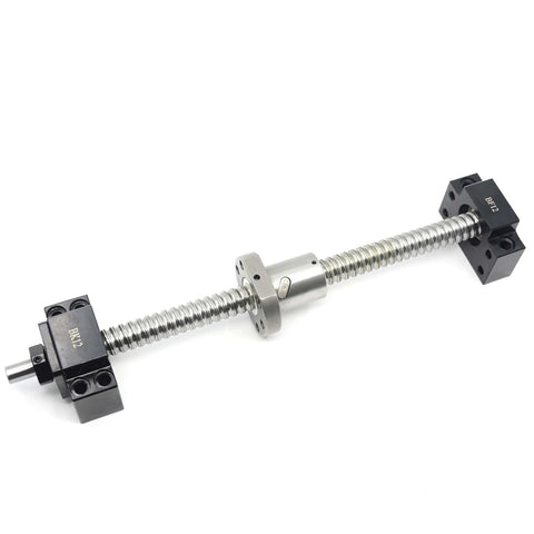 Ball Screw SFU1605 （Diameter 16mm Pitch 5mm）Length 150mm with Metal Ball Screw Nut for CNC Machine Parts(150mm) shown