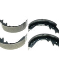 1988 Oldsmobile Firenza Rear Drum Brake Shoe Set B553, 1 Set, With 7-7/8 (in) x 1-49/64 (in) Brakes, Riveted Shoe, Handy Car Brake Service Set with Year, Model, Position and Installation Hardware Check