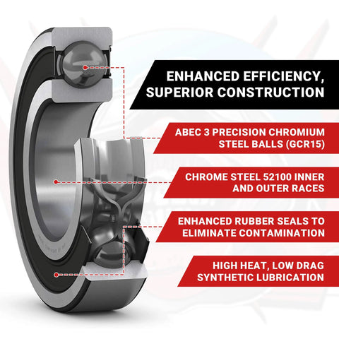 Ultimate Performance Beefed Up Bearing Upgrade Kit For Traxxas TRX 4M One Eighteenth Chevy K10 High Trail Sealed Bearings