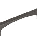 Top Knobs Riverside Three And Three Quarters Inch Center To Center Cabinet Pull in Black Finish TK1012BLK, durable metal hardware