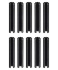 25Pcs 3/32" x1/2" Slotted Spring Pins Carbon Steel Split Expansion Pin Roll Pin Assortment for Home Improvement Automotive Machine Repair, Black